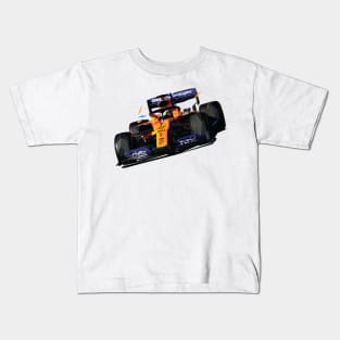 Lando Norris F1 Car Kids T-Shirt